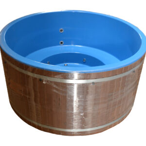 Kümblustünn pruun plastik sisuga 2100mm